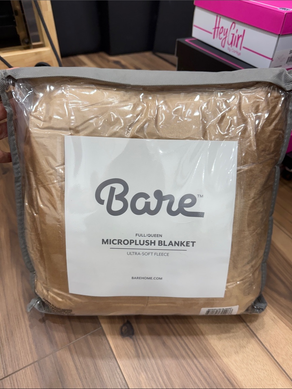 Bare Microplush Blanket - Tan